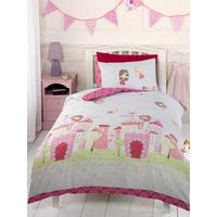 fairy castle junior duvet cover pillowcase set