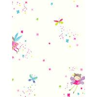Fairy Dust Glitter Wallpaper - White - Arthouse 667101