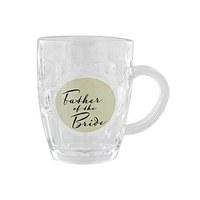 Father of the Bride Glass Tankard