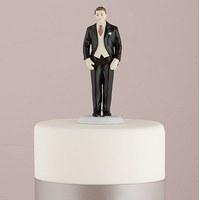 fashionable bride and groom mix match cake toppers fashionable groom i ...
