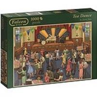 falcon games tea dance jigsaw puzzle 1000 piece multi colour