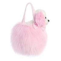 fancy pal cocker spaniel in pink bag 8in