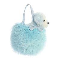 fancy pal spaniel in blue bag 8in