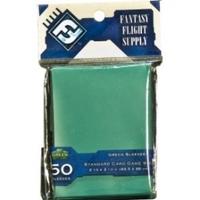 fantasy flight supply 50 green sleeves standard card game size 10 pack ...