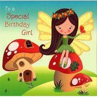 Fairy birthday card