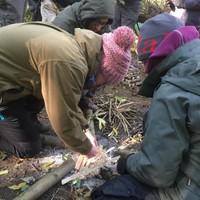 family bushcraft survival course east midlands