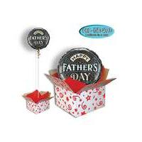 fathers day chalkboard balloon in box