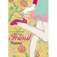 Fabulous Friend | Personalised Friendship Card