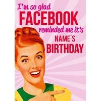 Facebook Birthday |Birthday Card | DM2087