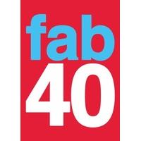 Fab 40 | Birthday Age Card