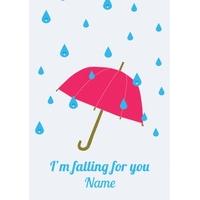 Falling | Valentine\'s Day card