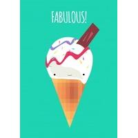 Fabulous Ice Cream | General Card | JA1052