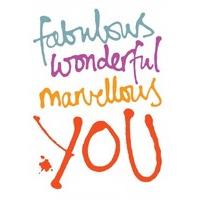 Fabulous Marvellous Wonderful You | General Card | LL1115