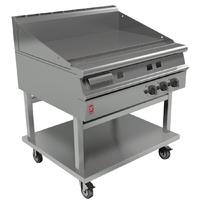 falcon dominator plus 900mm wide smooth griddle on mobile stand natura ...