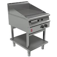 falcon dominator plus 600mm wide smooth griddle on fixed stand natural ...