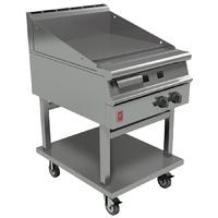 falcon dominator plus 600mm wide smooth griddle on mobile stand natura ...