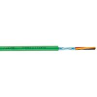 faber kabel 101049 bus cable 2 x 2 x 05mm green halogen free