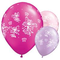 Fairies and Butterflies Latex Party Balloons