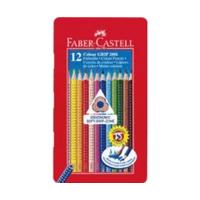 faber castell colour grip 2001 coloured pencils tin of 12