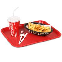 Fast Food Tray Small Red 10 x 14inch (Single)