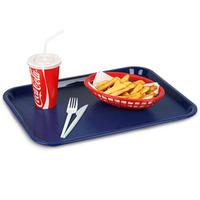 fast food tray medium blue 12 x 16inch single