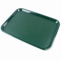 Fast Food Tray Large Forest Green 14 x 18inch (Pack of 12)
