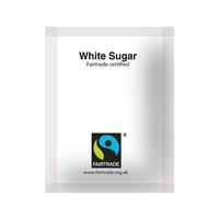 Fairtrade Sugar Sachets (White) 1 x Pack of 100 Sugar Sachets