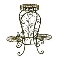 Fallen Fruits Ornate Metal Plant Stand