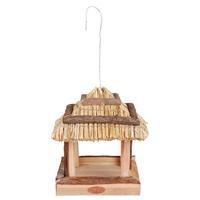 Fallen Fruits Hanging Thatched Bird Table