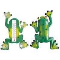 Fallen Fruits Frog Window Thermometer