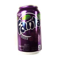 fanta grape soda can