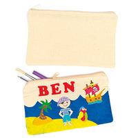 Fabric Pencil Cases (Pack of 5)