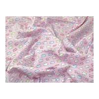 Fancy Pigs Print Cotton Poplin Dress Fabric