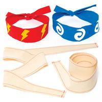 Fabric Headbands (Pack of 30)