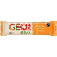 Fairtrade Carrot & Ginger Organic Geobar - 40g