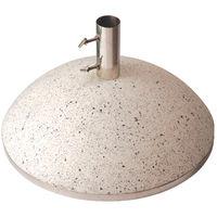 Fallen Fruits Large 9kg Granite Parasol Stand in White
