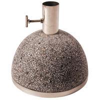 Fallen Fruits Small 5kg Granite Parasol Stand in Grey