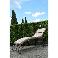 Fallen Fruits Old Rectory Metal Lounge Chair