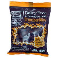 fabulous free from factory chocovered crunchee bites 65g