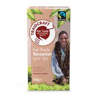 fairtrade traidcraft tanzanian leaf tea 125g