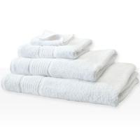 fair trade organic white bath towel