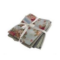 Fat Quarter Cotton & Linen Fabric Bundle Fresh