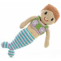 Fair Trade Crochet Mermaid Doll Toy