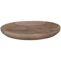 Fair Trade Recycled Waste Wood Teak Root Platter - 26cm