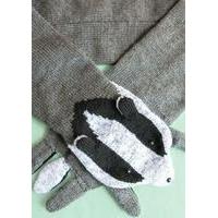 Faux Badger Scarf by Sincerely Louise - Digital Version