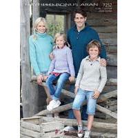 Family Sweaters in Hayfield Bonus Aran (7252) - Digital Version
