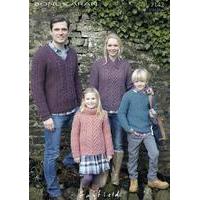 Family Sweaters in Hayfield Bonus Aran (7142)