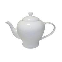 Facilities 1 Litre Teapot Fine Bone China White 097672