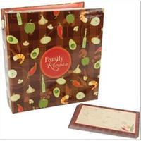 Family Recipes 3-Ring Scrapbook Kit-5X7 Recipe Cards 232849