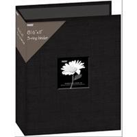 Fabric 3-Ring Binder Album With Window 8.5X11 233445
